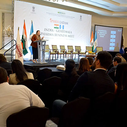 Proveedores del sector farmacéutico de la India buscan comercializar sus productos en el país